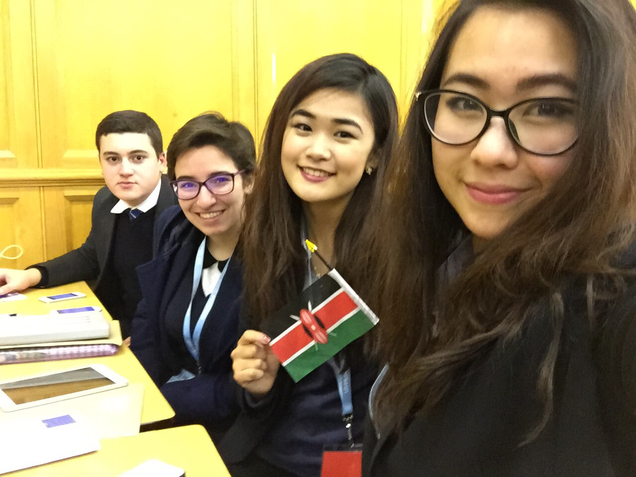 Model UN Delegates' Diary